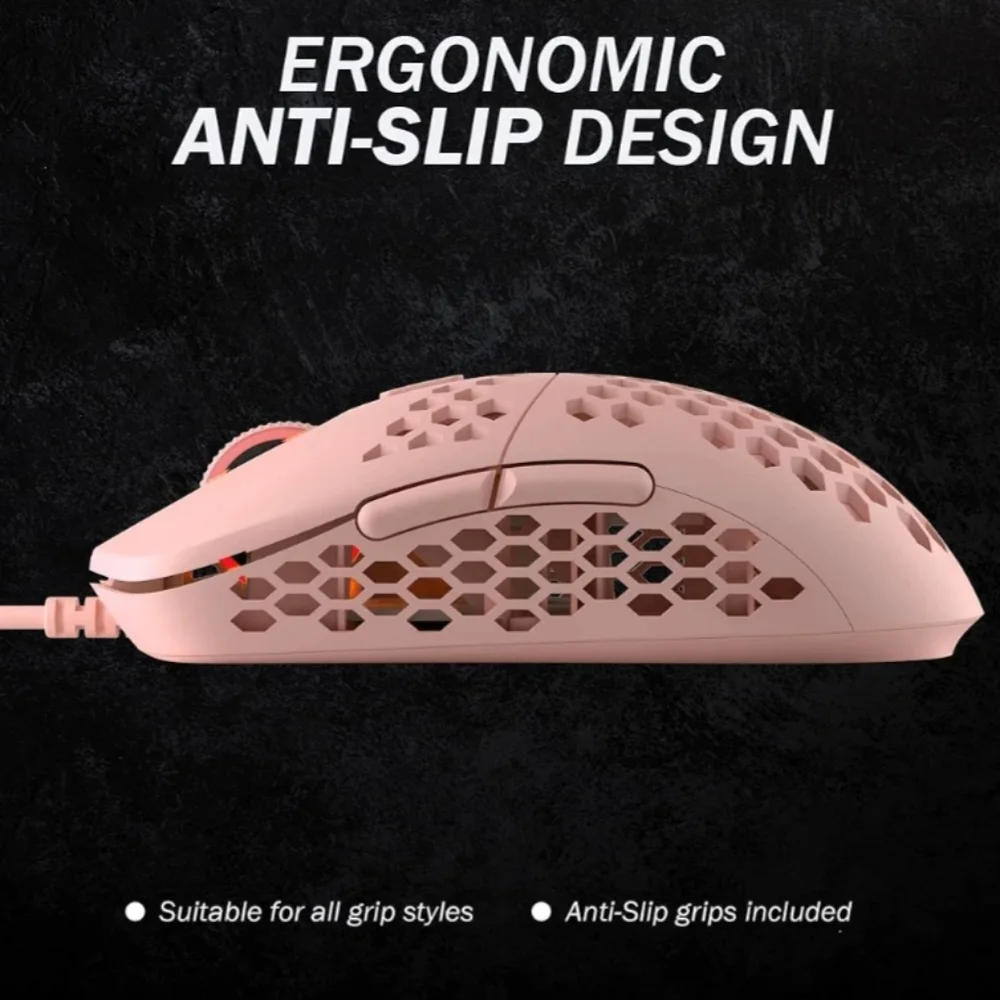 Ultra Lightweight Gaming Mouse, Honeycomb Shell